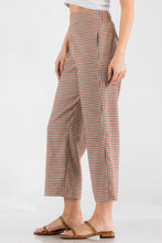 Load image into Gallery viewer, Gingham High Waist Pants