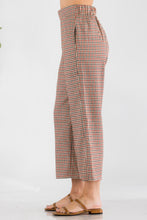 Load image into Gallery viewer, Gingham High Waist Pants