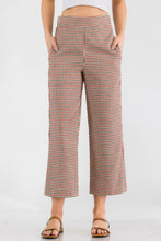 Load image into Gallery viewer, Gingham High Waist Pants