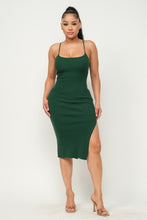 Load image into Gallery viewer, Side Slit Cami Dress