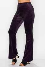 Load image into Gallery viewer, Glittery Flare High-rise Elastic Pants