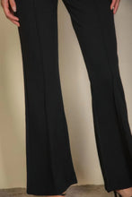 Load image into Gallery viewer, High Waist Stretch Crepe Flare Pants