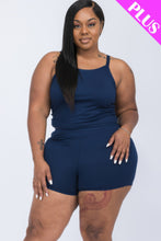 Load image into Gallery viewer, Plus Size Split Back Cami Top &amp; Shorts Set