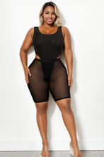 Load image into Gallery viewer, Plus Size Mesh Biker Shorts