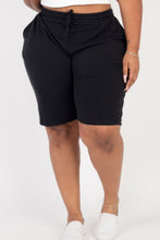 Load image into Gallery viewer, Plus Size French Terry Bermuda Shorts