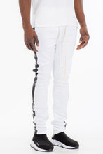 Load image into Gallery viewer, Leather Tape Track Pants