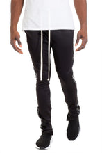 Load image into Gallery viewer, Leather Tape Track Pants