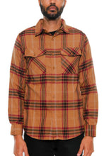 Load image into Gallery viewer, Long Sleeve Flannel Full Plaid Checkered Shirt