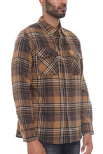 Load image into Gallery viewer, Regular Fit Checker Plaid Flannel Long Sleeve