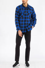 Load image into Gallery viewer, Mens Quilted Padded Flannel