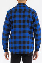 Load image into Gallery viewer, Mens Quilted Padded Flannel