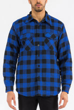 Load image into Gallery viewer, Mens Quilted Padded Flannel