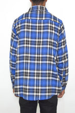 Load image into Gallery viewer, Regular Fit Checker Plaid Flannel Long Sleeve