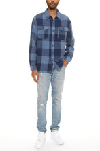 Load image into Gallery viewer, Mens Checkered Soft Flannel Shacket