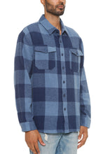 Load image into Gallery viewer, Mens Checkered Soft Flannel Shacket