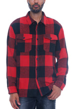 Load image into Gallery viewer, Mens Checkered Soft Flannel Shacket