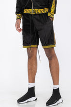 Load image into Gallery viewer, Status Print Velour Shorts Suede Shorts