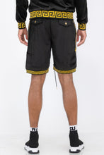 Load image into Gallery viewer, Status Print Velour Shorts Suede Shorts