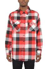 Load image into Gallery viewer, Long Sleeve Checkered Flannel