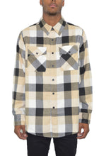 Load image into Gallery viewer, Long Sleeve Checkered Flannel