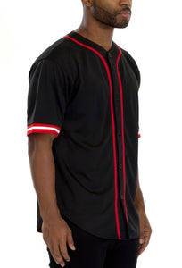 Men's Taped Baseball Jersey