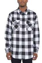 Load image into Gallery viewer, Checkered Long Sleeve Flannel Shirt