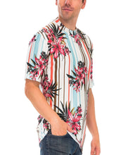 Load image into Gallery viewer, Striped Floral T-shirt