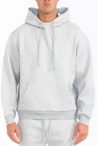 Mens Solid Tech Fleece Hoodie