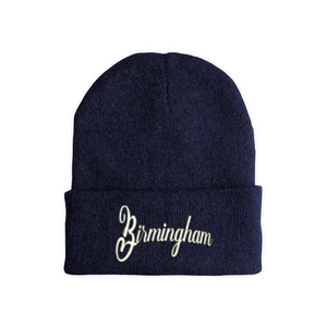 Birmingham Love WHT Beanies