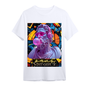 oavs Bubble Gum Zeus Oversized T-Shirts