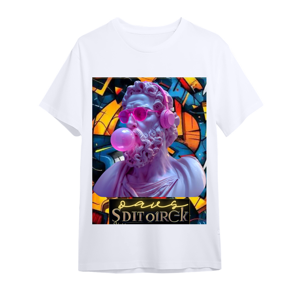 oavs Bubble Gum Zeus Oversized T-Shirts