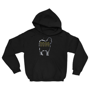 Blaacc Sheep Vintage Hoodies (No-Zip/Pullover)