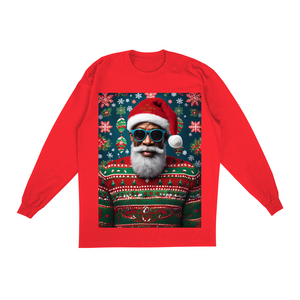 Brotha Chris Christmas Oversized Long Sleeve Shirts