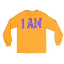 Load image into Gallery viewer, I AM {BLU} Long Sleeve Shirts