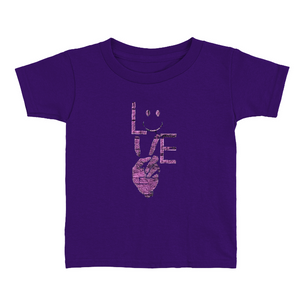 Love and Peace T-Shirts (Toddler Sizes)