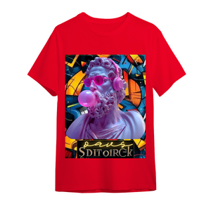 oavs Bubble Gum Zeus Oversized T-Shirts