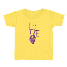 Load image into Gallery viewer, Love and Peace T-Shirts (Toddler Sizes)