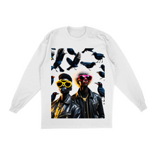 Load image into Gallery viewer, oavs Those Lucky Crows Oversized Long Sleeve Shirts