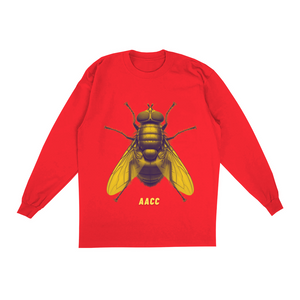 AACC Fly Frequencies # 5 Oversized Duel Sided DTG Long Sleeve Shirts