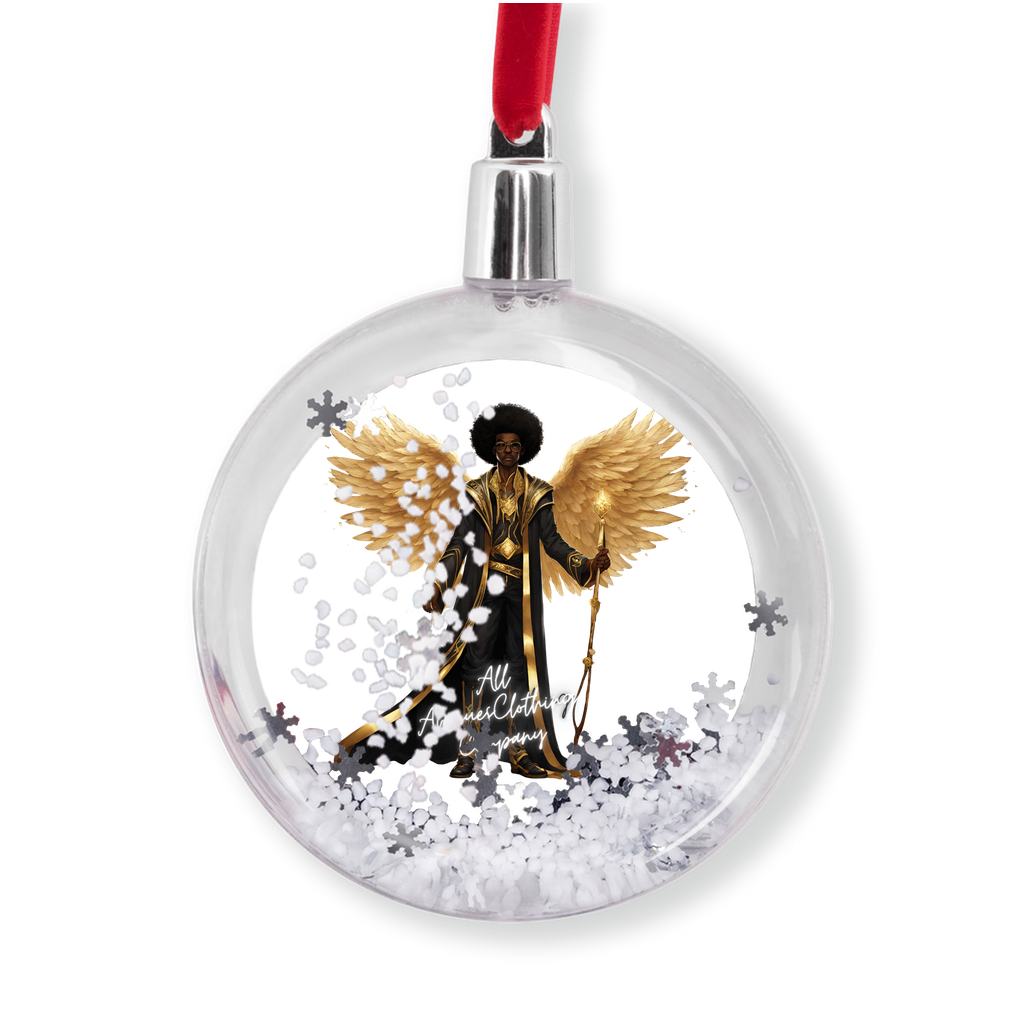 Archangel Uriel Snow Globe Ornaments