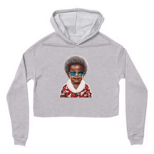 Young Mizz Claus Crop Hoodies