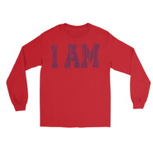 Load image into Gallery viewer, I AM {RED} Long Sleeve Shirts