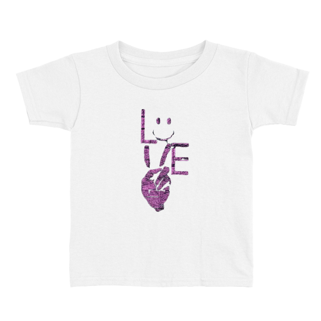 Love and Peace T-Shirts (Toddler Sizes)