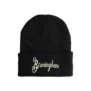 Birmingham Love WHT Beanies