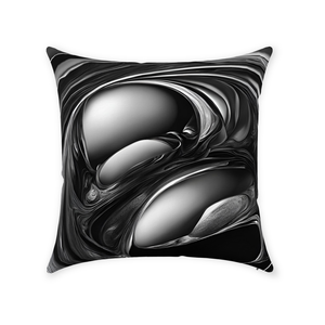 Pencil Blaacc Beauty Throw Pillows