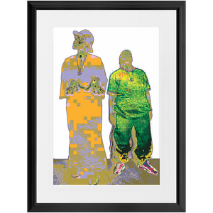 Digital Caddy Custom Art Framed Prints  16x24