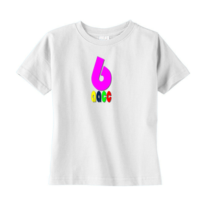 Pink 6 T-Shirts (Toddler Sizes)
