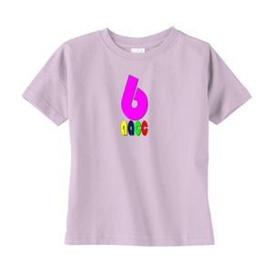 Pink 6 T-Shirts (Toddler Sizes)