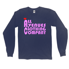 Load image into Gallery viewer, All Avenues Clothing Company Pink Love Long Sleeve Shirts
