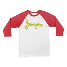 Load image into Gallery viewer, Birmingham Baseball Style  Long Sleeve Shirts